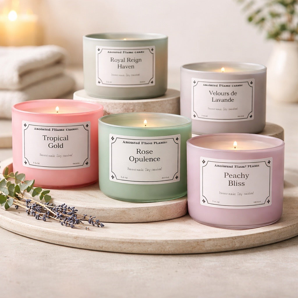 Spring Luxe Candle Bundle with BONUS Candle